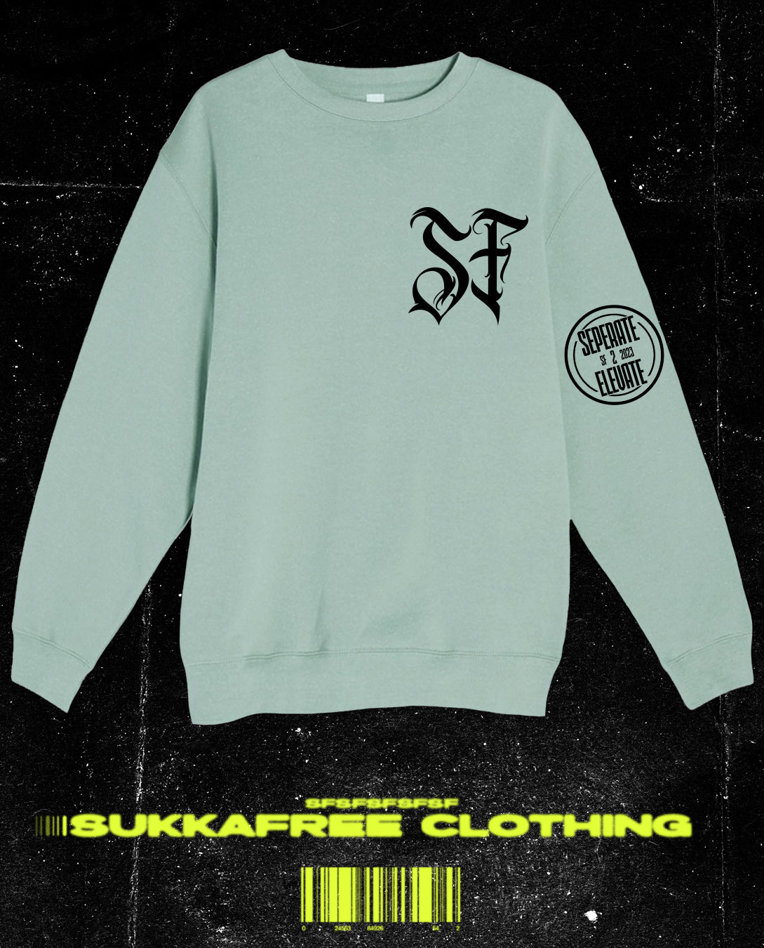 Teal SF Crewneck