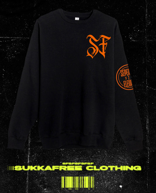 Black SF CrewNeck