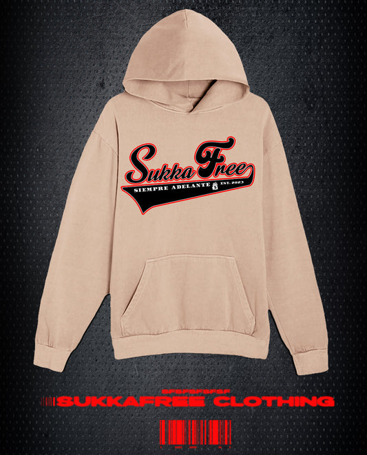 Khaki & Black Siempre Adelante Hoodie